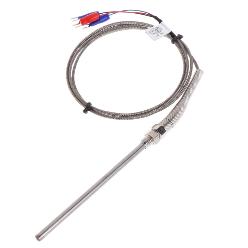 2 meter Thermocouple Probe Tipe K Thermocouple Sensor Temperatur 0-400 ℃