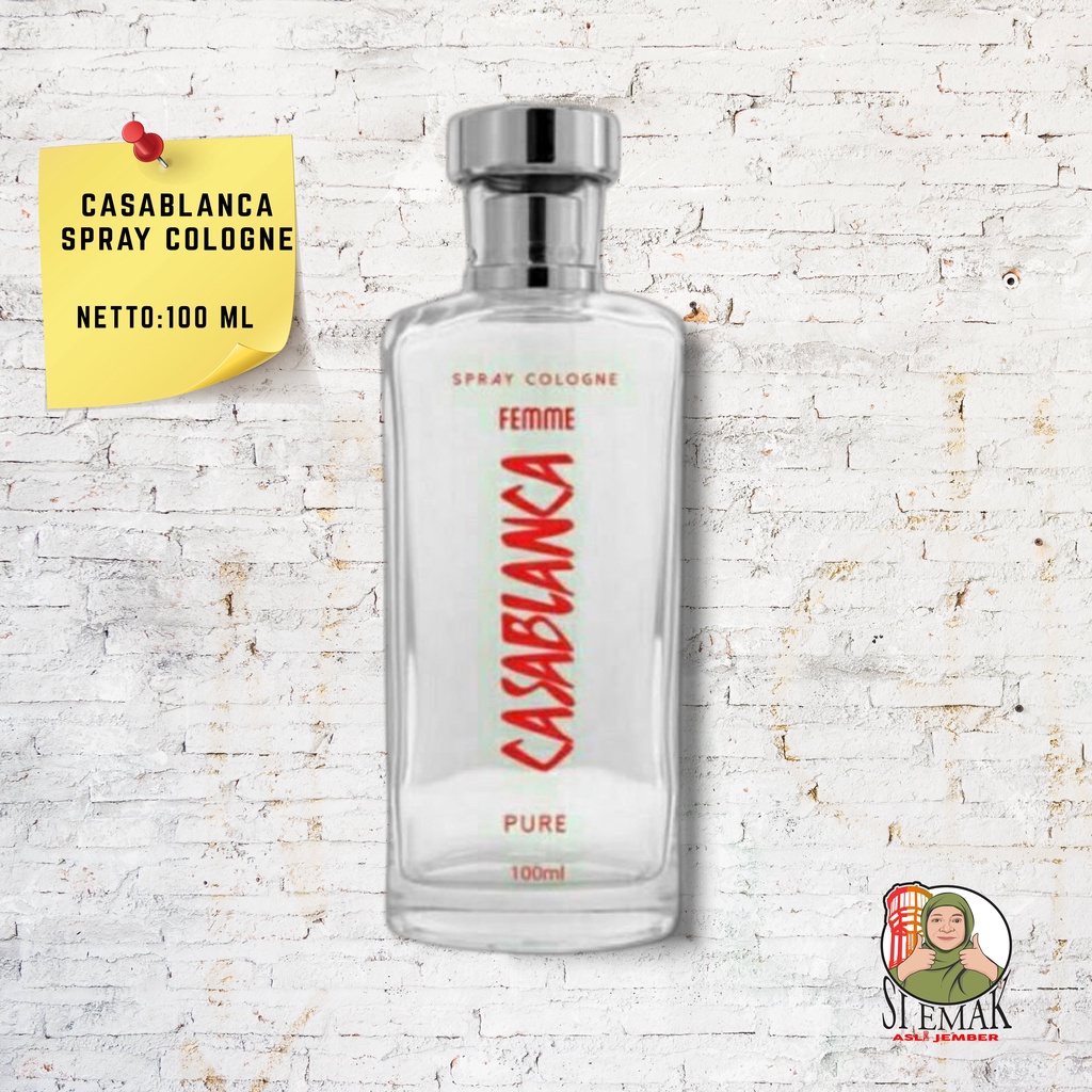 casablanca homme glass spray cologne 100ML