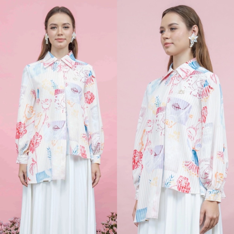 SALE Wearing Klamby Abbey Blouse