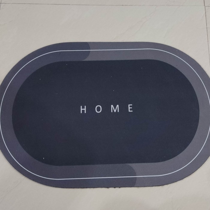 Keset bahan polyester meresap air dan cepat kering keset kamar mandi keset dapur
