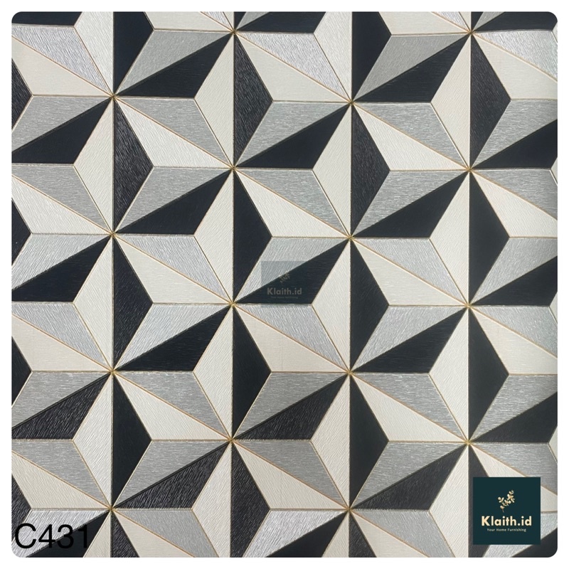 Wallpaper Dinding Vinyl motif 3D, 3 Dimensi, timbul, bertekstur, Premium Wallpaper