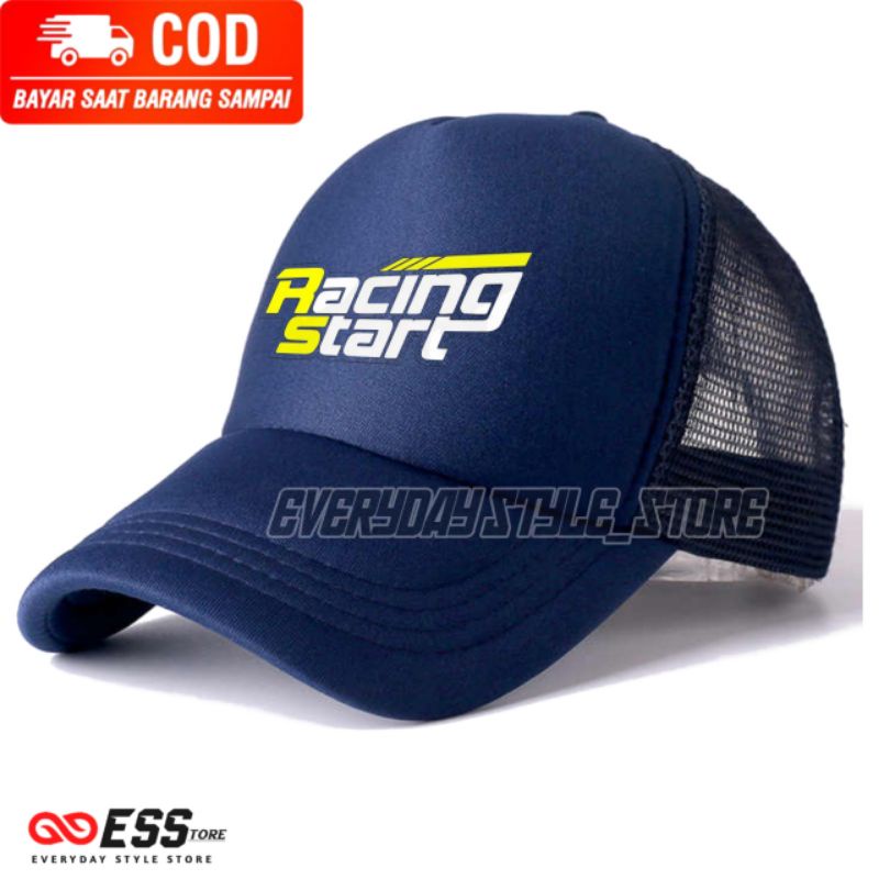 Topi Racing Start Trucker/Jaring