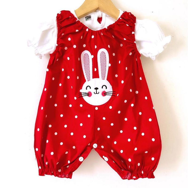 JUMPER BAYI LUCU 0-12 BULAN PEREMPUAN / JUMPER BAYI SET MICHI OVERALL INNER 0-12 BULAN BAYI CEWEK / JUMPSUIT BABYGIRL BAYI CEWEK PEREMPUAN