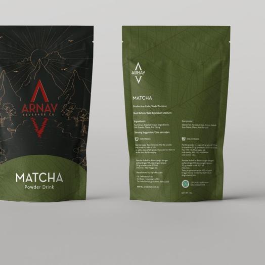 

BAYAR DITEMPAT✔️Powder Drink Matcha Arnav 1 Kg - Bubuk Minuman Matcha Premium|RA1