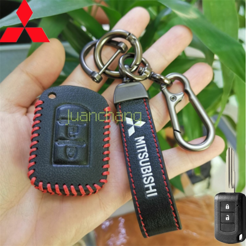 [Ready Stock] Kulit Berkualitas Tinggi Untuk Mitsubishi key cover Montero Mirage Xpander Strada GLXFor Mitsubishi Montero GLX, Mirage GLX, Xpander GLX, Strada GLX