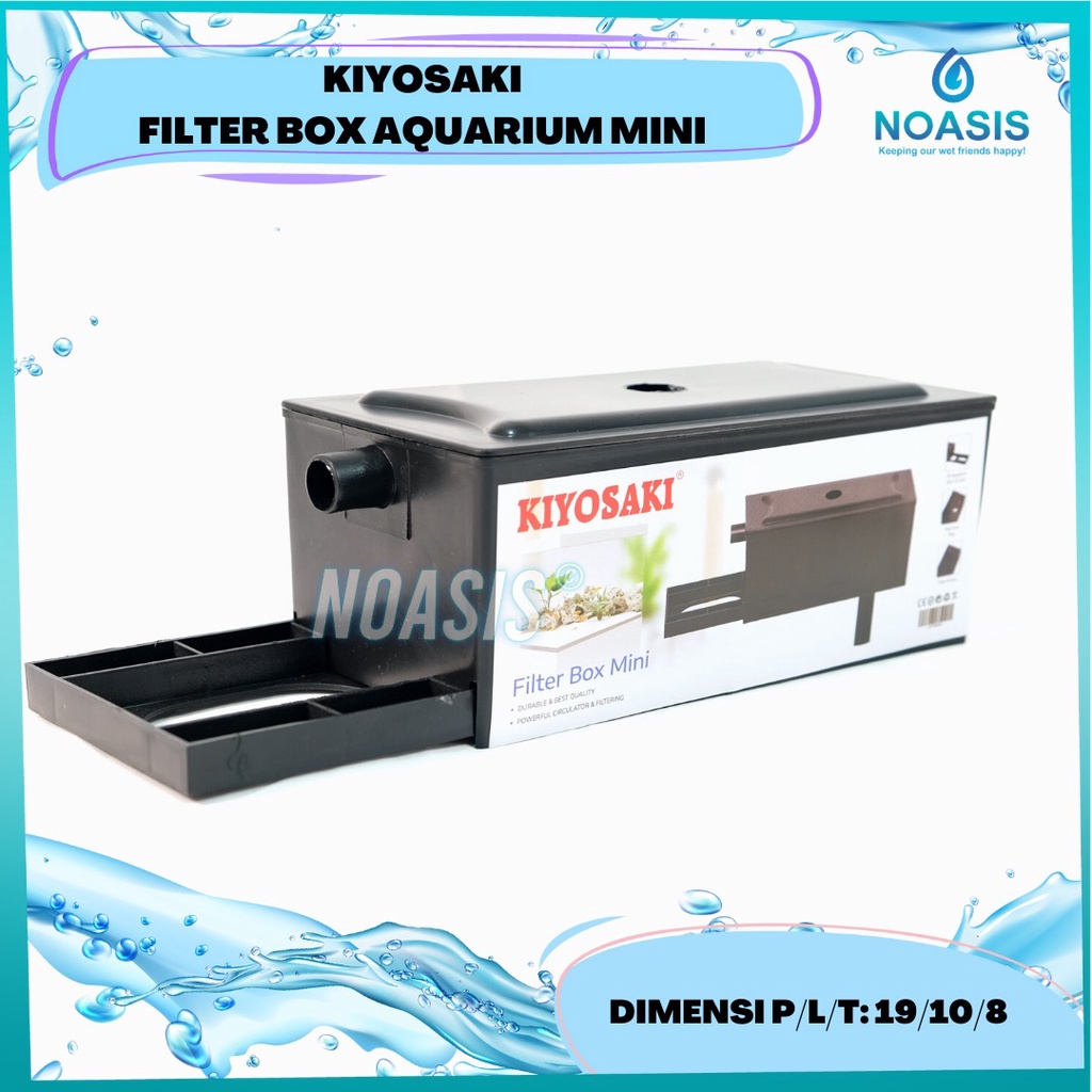 RECENT Box Filter Mini Aquarium Aquascape Filter Box Mini Top Filter Box Kosong Mini