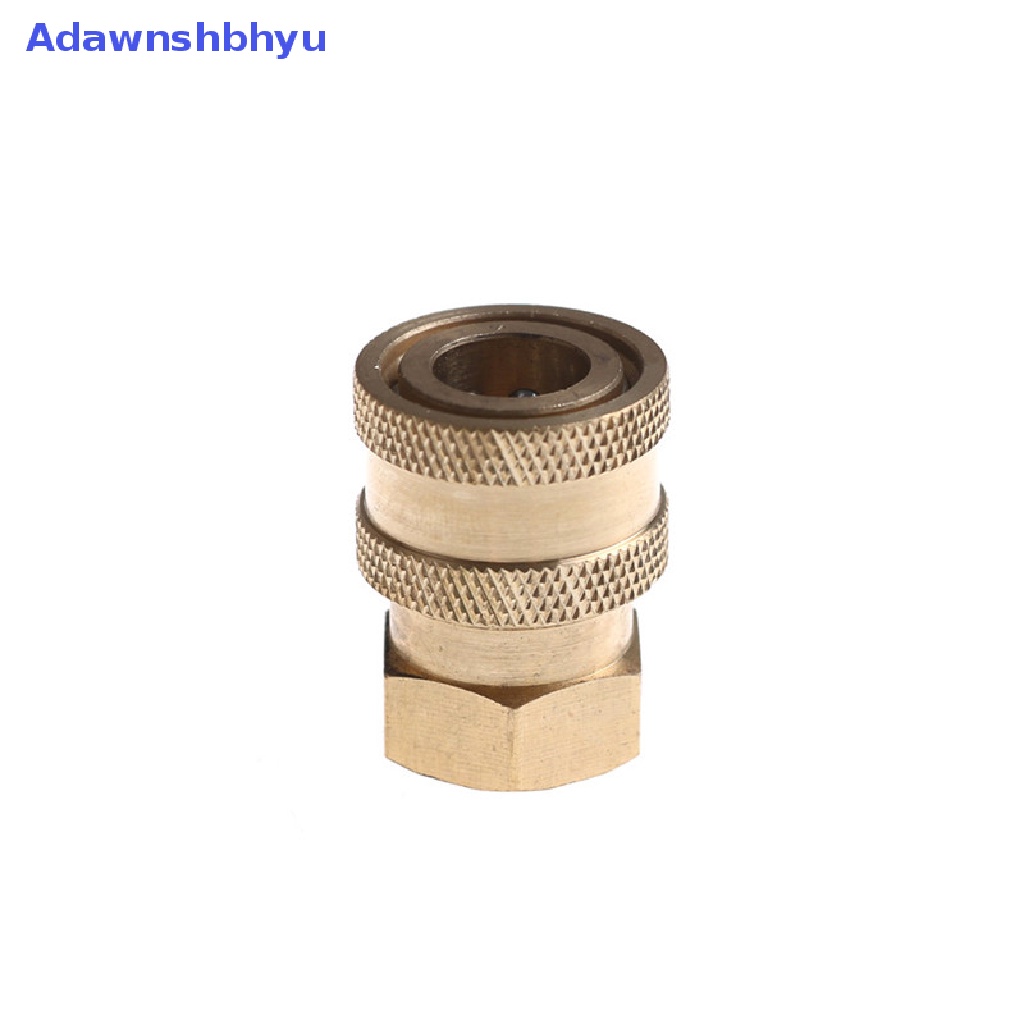 Adhyu Pressure Washer 1per4 &quot;Female NPT Kuningan Quick Connect Coupler Untuk Membersihkan Mesin ID