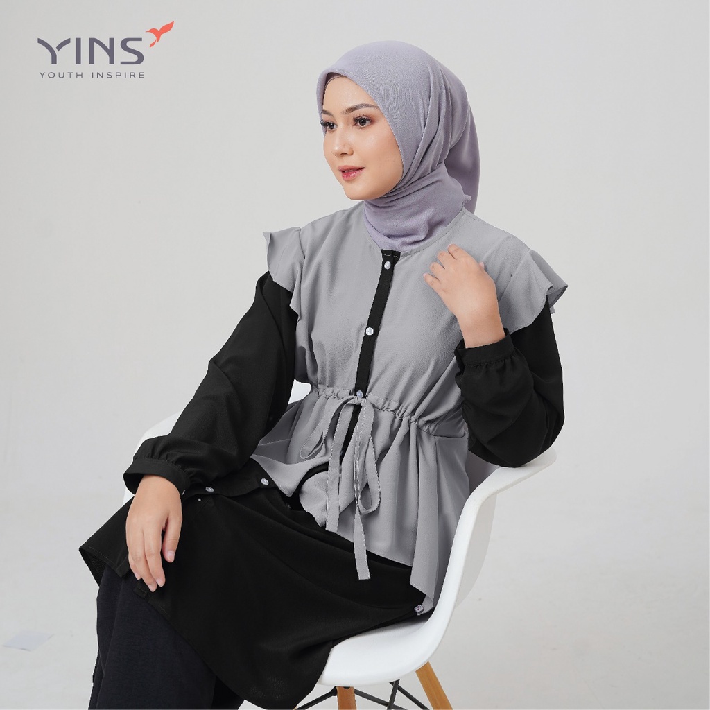 Inspire ITU 84 Atasan Tunik Wanita Panjang Casual Outfit Daily OOTD BISA COD