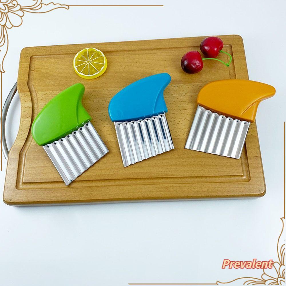 Preva Stainless Steel Pengiris Keripik Sayur Dapur Pemotong Adonan Pemotong Kentang
