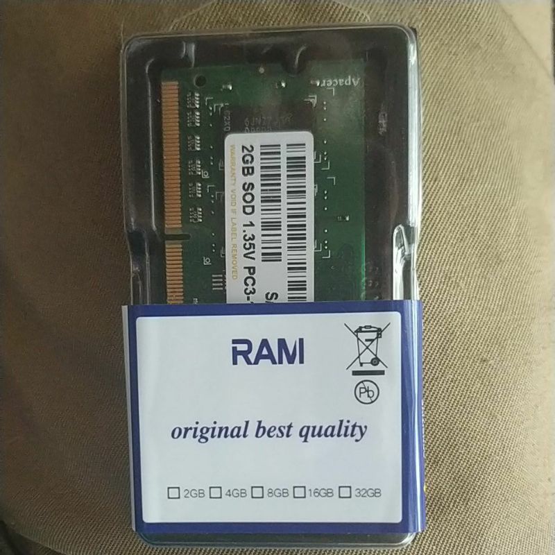 RAM LAPTOP SODDIM DDR3L 2GB