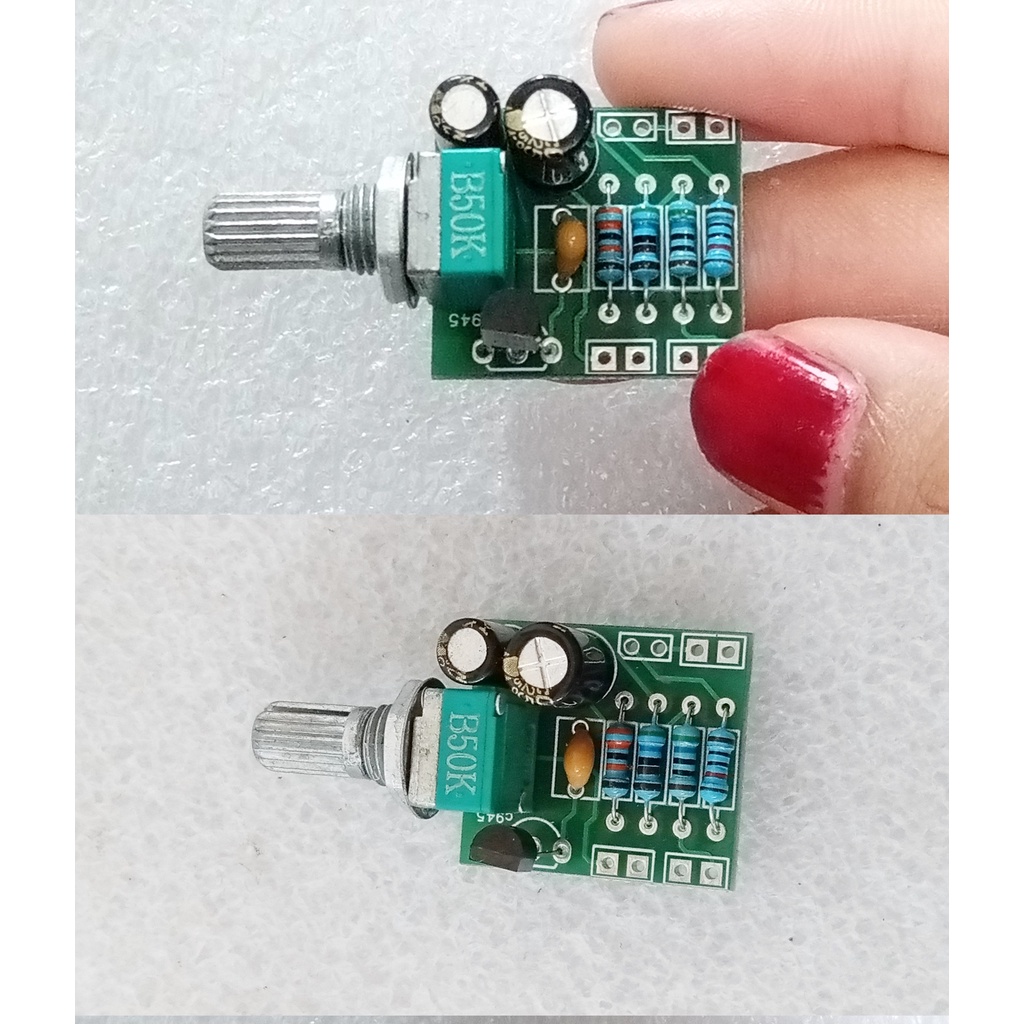 Modul Preamp Mic 1 Transistor