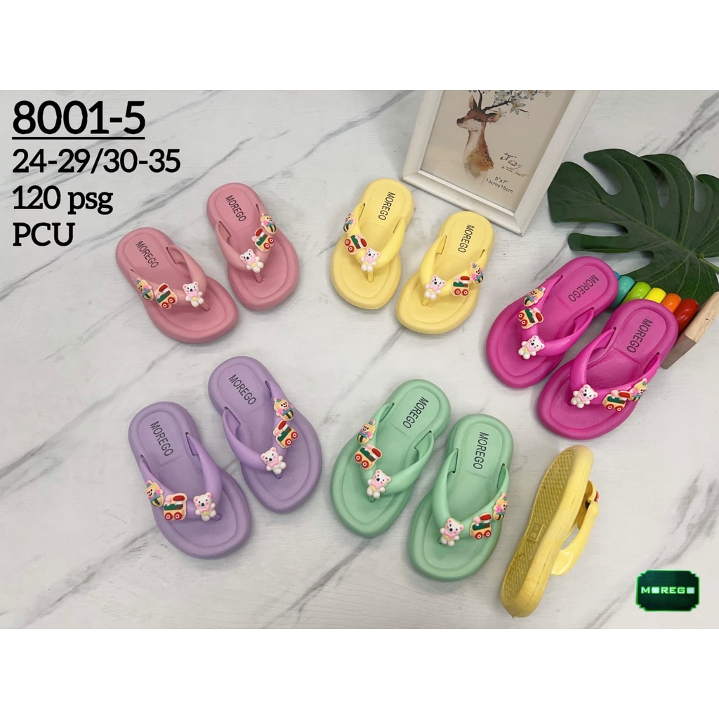 Sandal Jepit Anak Perempuan Motif Flip Flop Sandal Anak Karakter Lucu