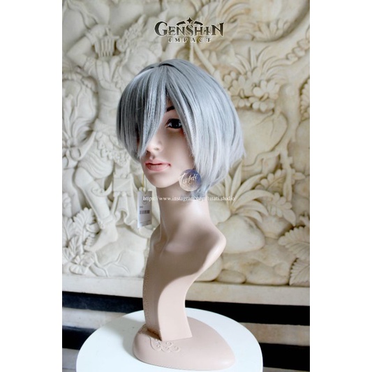 (New - Ready Stock) Wig Cosplay Al Haitham GI