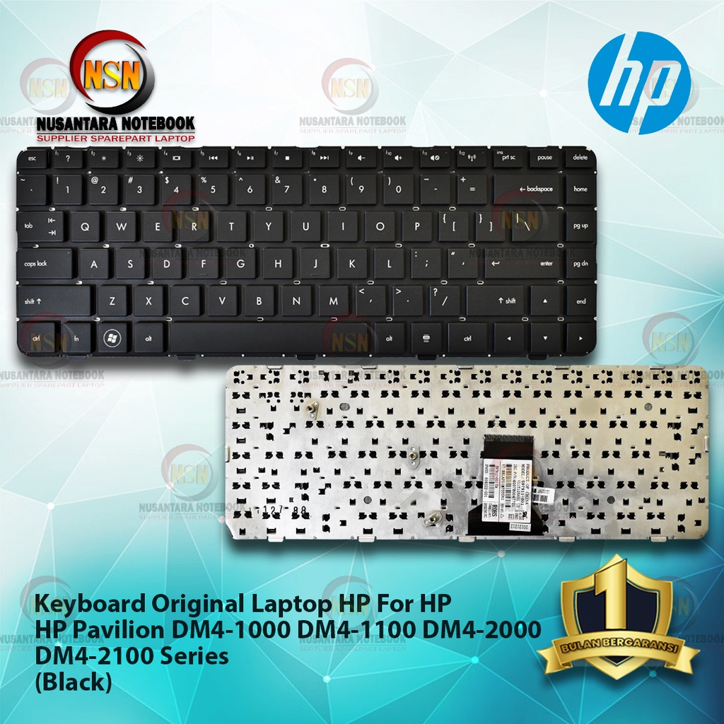 Keyboard Laptop HP Pavilion DM4-1000 DM4-1100 DM4-2000 DM4-2100 Series