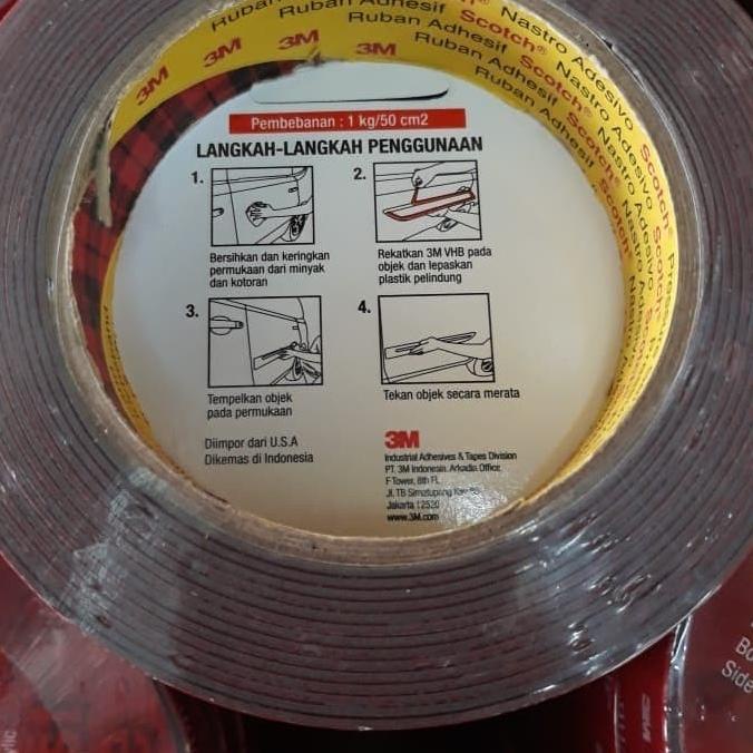 

Terbaru ! ADN.in Double Tape 3M VHB 24mm x 4.5mtr Original Super Kuat Super Lengket ,,