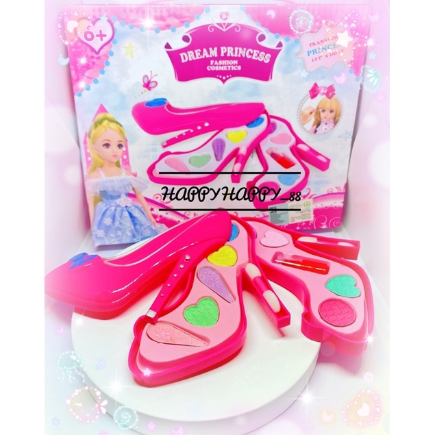 Mainan anak MakeUp Kosmetik/Mainan Anak Sepatu MakeUp/ Fashion Makeup/Mainan Anak Perempuan