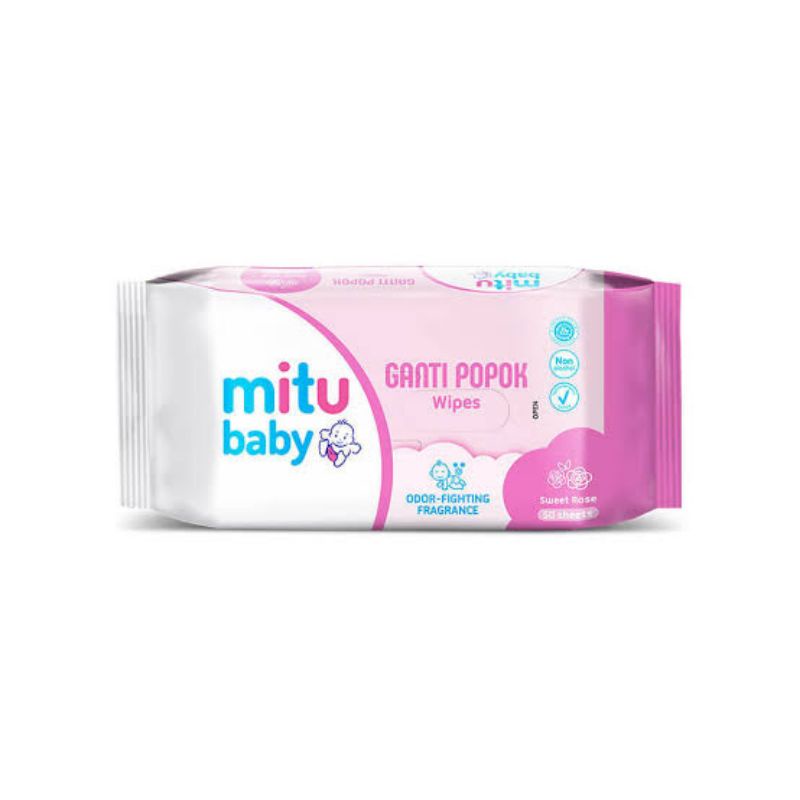 Mitu Baby wipes Mitu Tisu Basah Mitu Tissue Basah