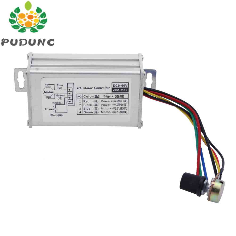 Jual Modul Kontroler Pengatur Kecepatan Motor Ac Dc V A Pwm Shopee Indonesia