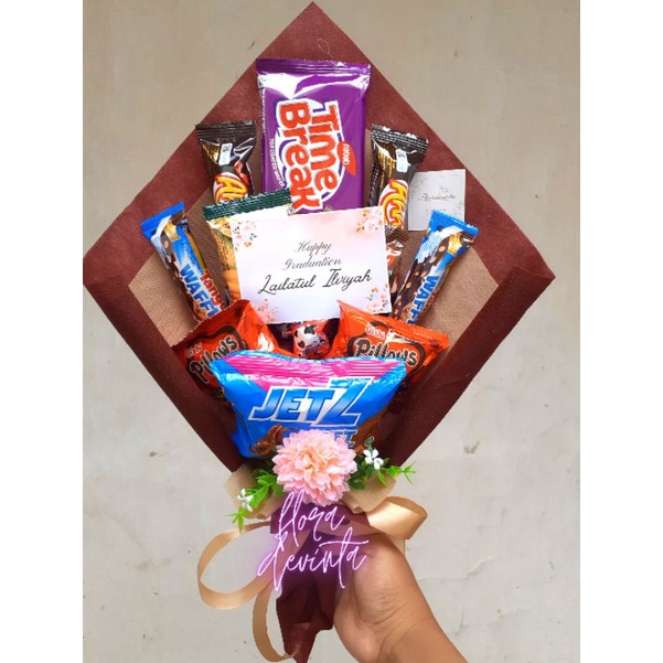 FLORA BUKET SNACK || BUKET SPUNBOND || BUKET MURAH