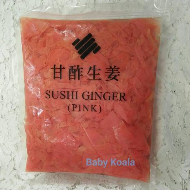 

[KODE VHTG0] GARI PINK Acar Jahe Pink Manis 200 g Halal │ Gary Pink Import Ginger Pickled for Sushi │ Acar Jahe