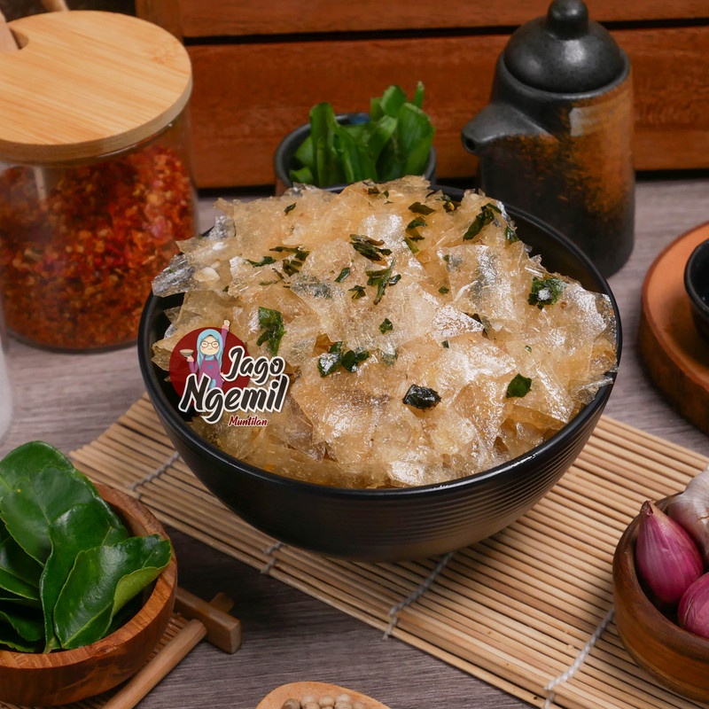 

KRIPCA ORIGINAL / KERIPIK KACA (Gurih, Tidak pedas) | Snack/cemilan kekinian Jago ngemil Muntilan