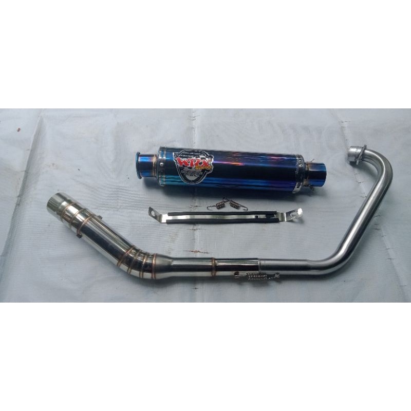 KNALPOT WRX RACING BLUMON PNP VIXION. FU. MX. BYSON. SCORPIO. SONIC. MX KING. R15. DLL