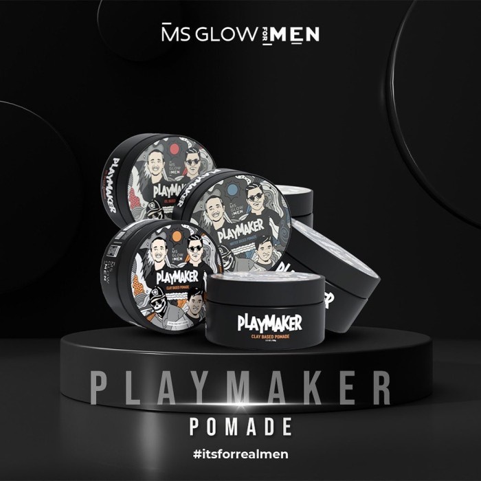 POMADE MS GLOW FOR MEN ORIGINAL - MS GLOW PLAYMAKER POMADE