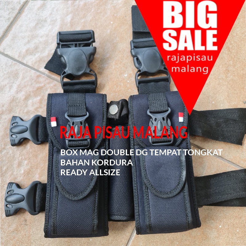 tempat magazine TNI | box magazen POLRI | holster magazine | kotak magazen pinggang