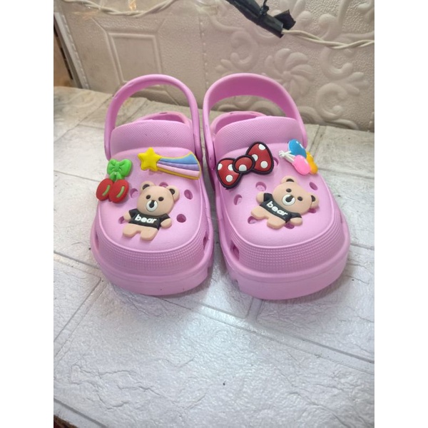 Sandal fuji anak perempuan terbaru jibtz jelly Eva import 805 ne fashion