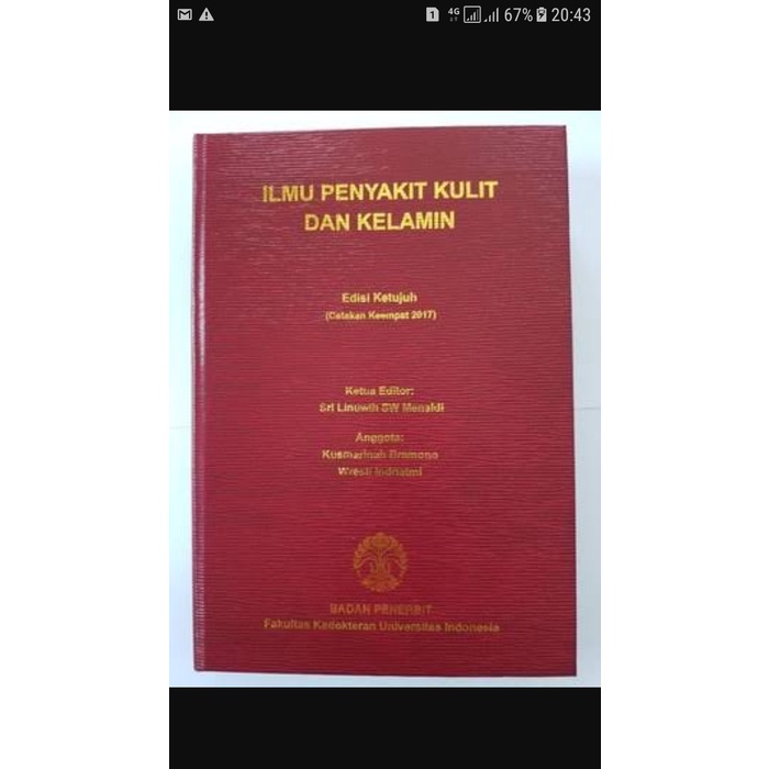 Buku Dermatologi Kulit Kelamin Kulkel Ui