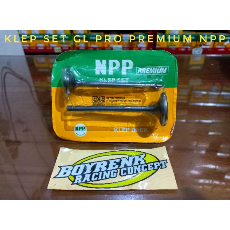 KLEP SET PAYUNG KLEP PREMIUM GL PRO / GL PRO SERIES KODE KG2 IN EX NPP