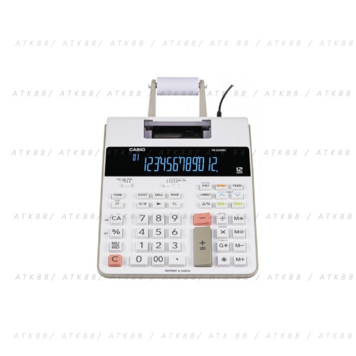 

TERBARU CASIO FR-2650RC KALKULATOR PRINTING / 2650 RC CALCULATOR PRINT