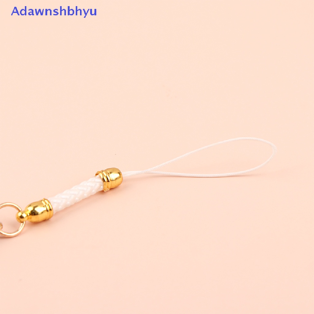 Adhyu Lucu Mini Bunga Mawar Smart Phone Strap Lanyards Untuk Case Liontin Kunci Rantai ID