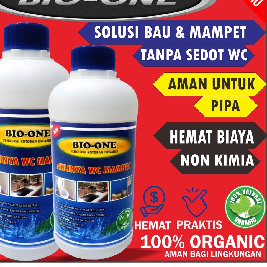 BIO ONE penguras wc obat septic tank anti sumbat mampet kuras kamar mandi
