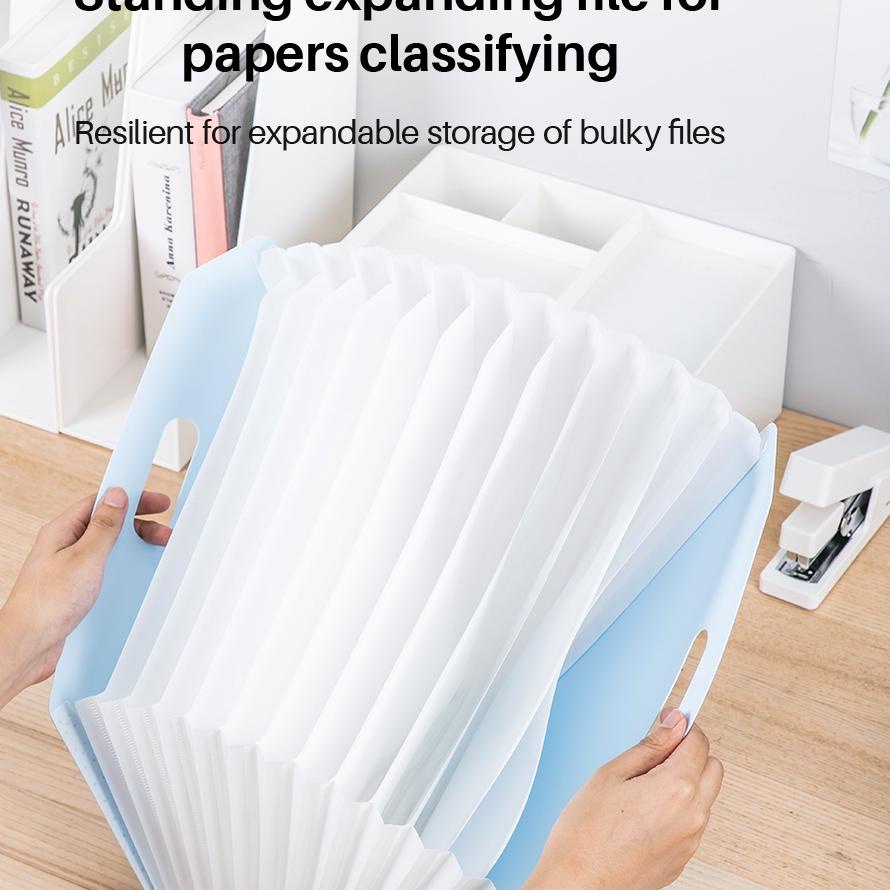 

~~► Deli Standing File A4 100% bahan impor EB41102