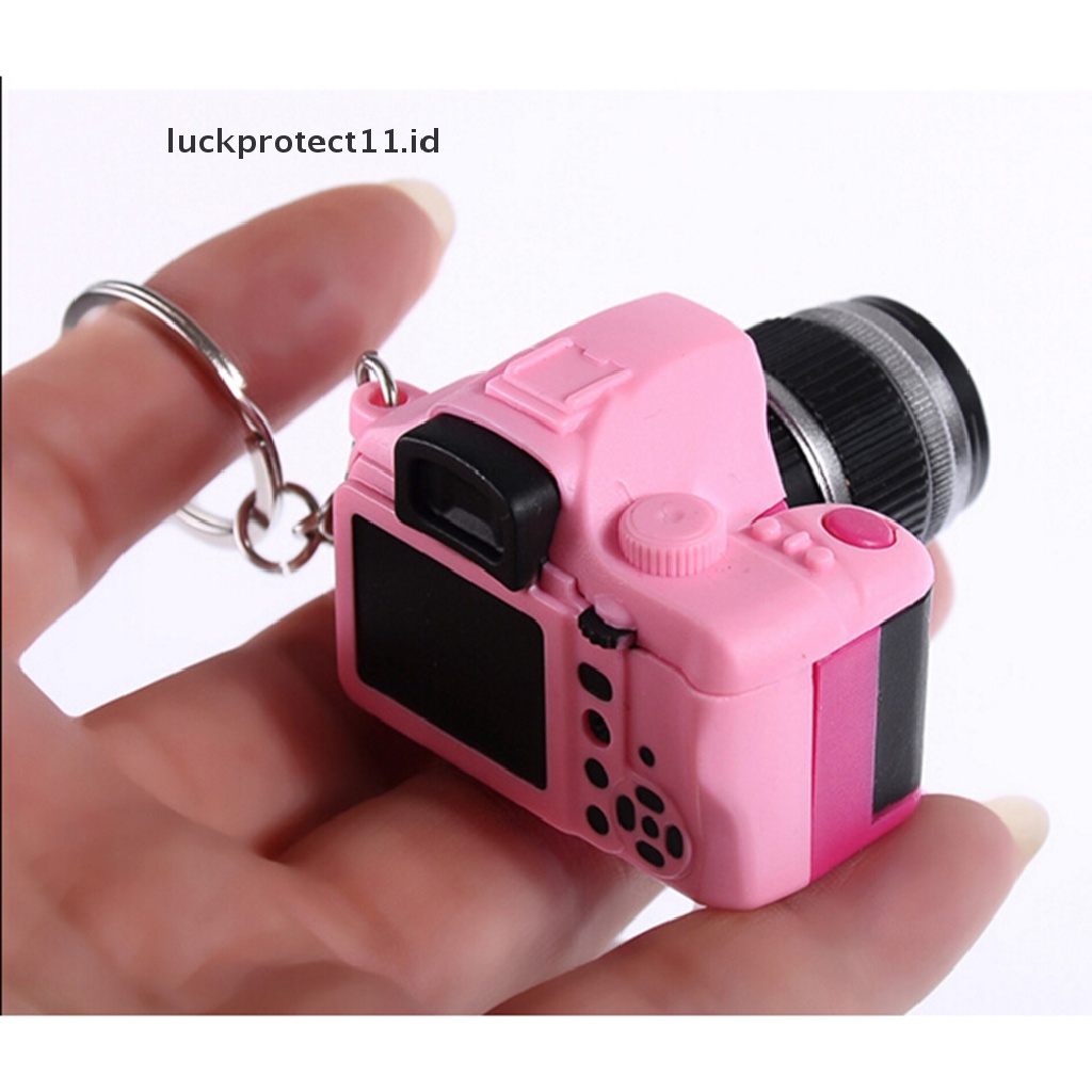 /Fashion Hot//// Gantungan Kunci Charm Kamera Mainan Mini Lucu Dengan Lampu Flash &amp; Hadiah Efek Suara.