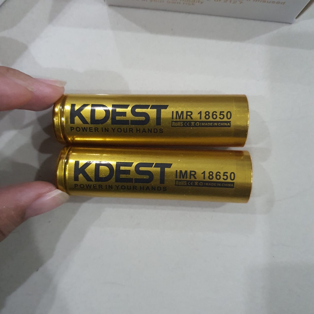 BATERAI KDEST GOLD 18650 - 3100MAH 50A