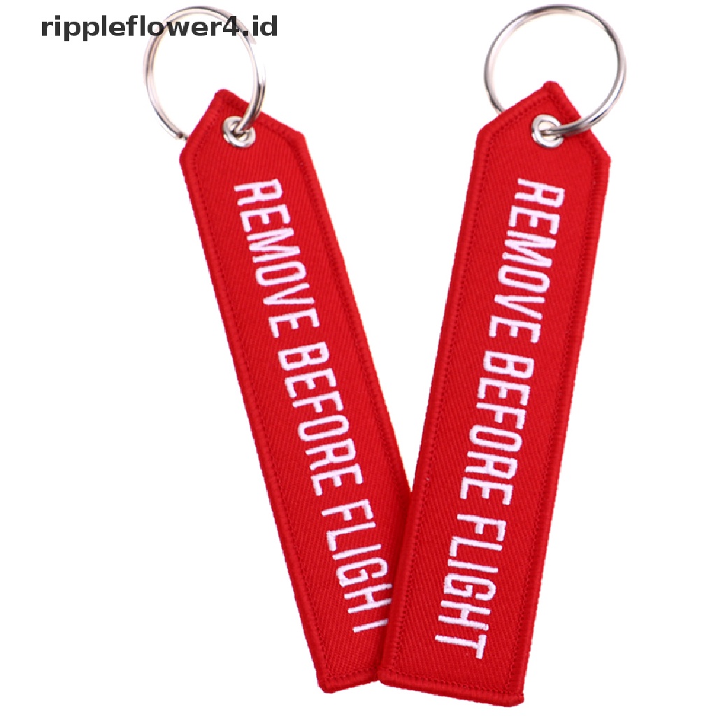 {rippleflower4.id} Lepas Sebelum Terbang Lanyards Tali Gantungan Kunci Untuk Card Badge Gym Key Chain~