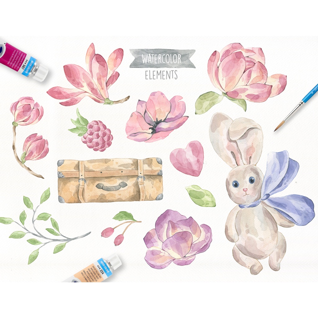 Fairytale Watercolor Collection