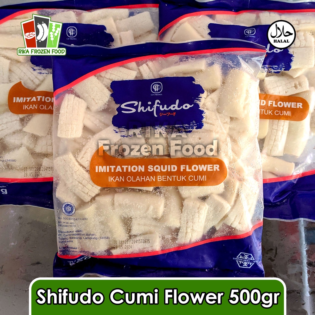 

Shifudo Cumi Flower (Olahan Ikan Bentuk Cumi) 500gr