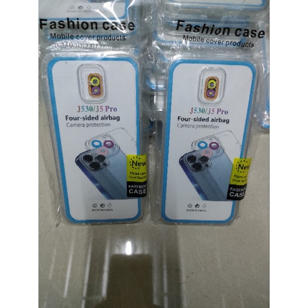 Softcase Samsung J530 J5 Pro Silikon Casing Case Bening Transparan Pelindung Pro Camera