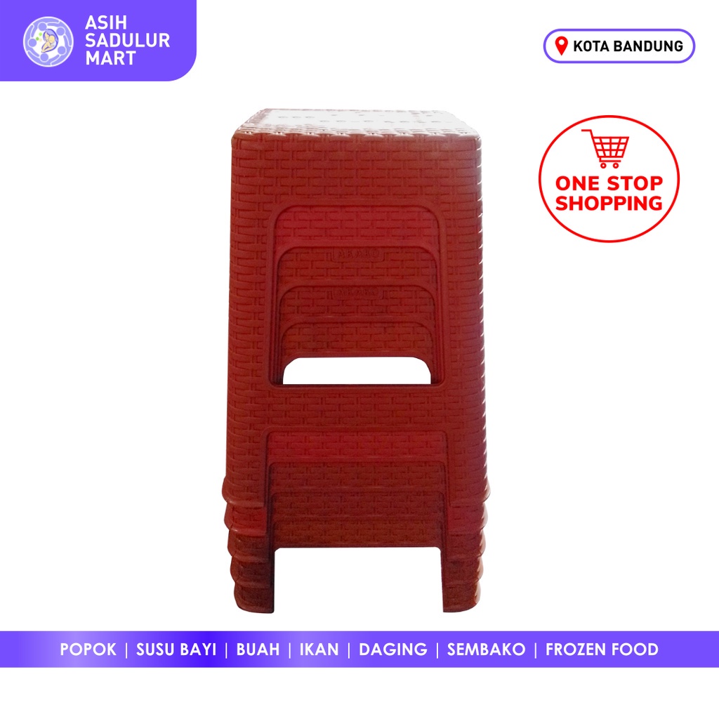 Kursi Bakso Plastik Rotan Satuan Serbaguna Promo Murah Bandung