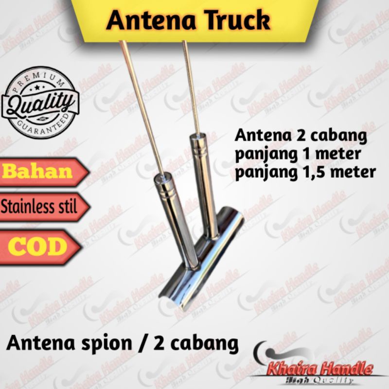 antena spion truk bemper variasi / antena variasi mobil truk canter pick up l300 Gran max elf ragasa