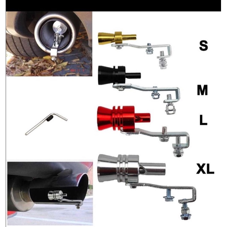 Penyiul Turbo Knalpot Mobil Whistler / Peluit Turbo (COD)