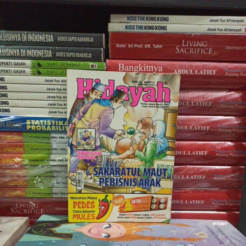 MAJALAH HIDAYAH TAHUN 12 - EDISI 139 MARET 2013 BEKAS