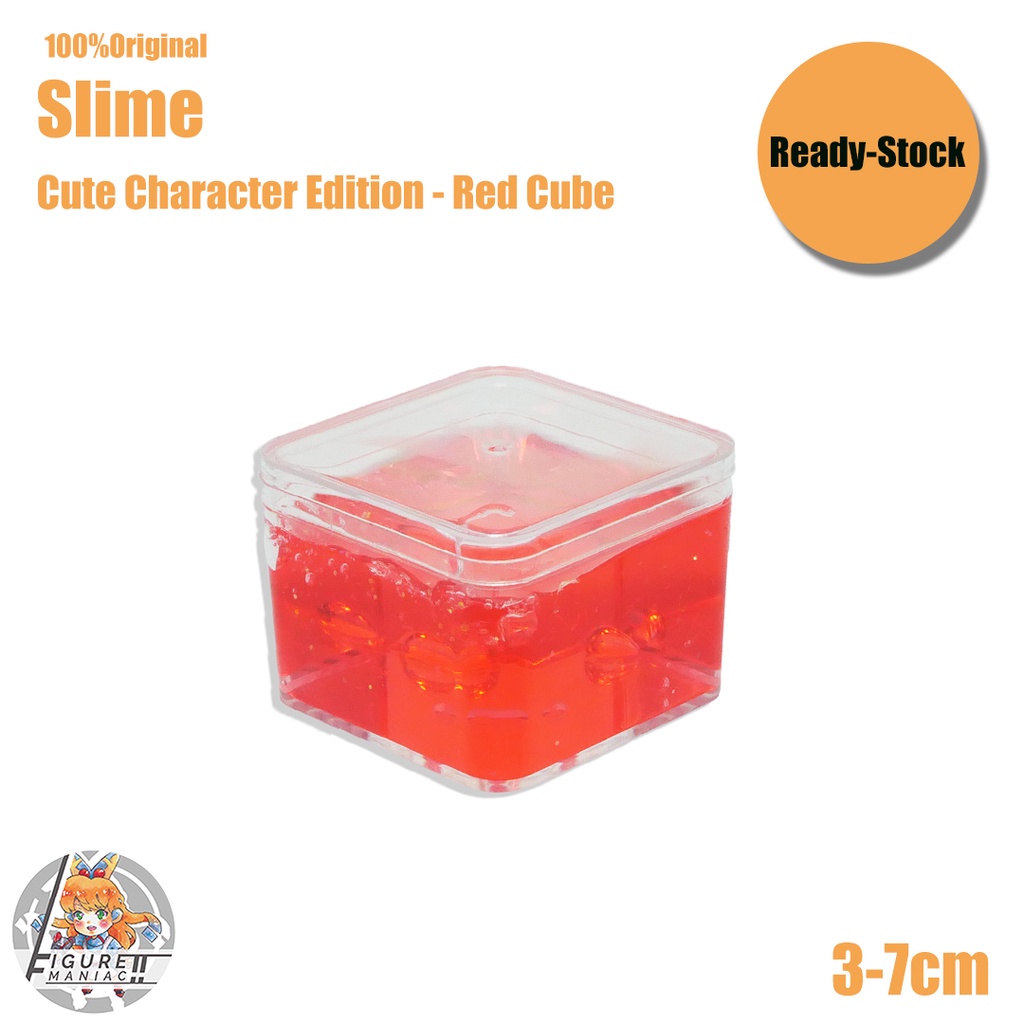 Mainan Anak - Slime CUBE Kotak Mini Cute Edition Import Premium Slime Lucu Cute Slime Aman Crystal Mud Galaxy Mud