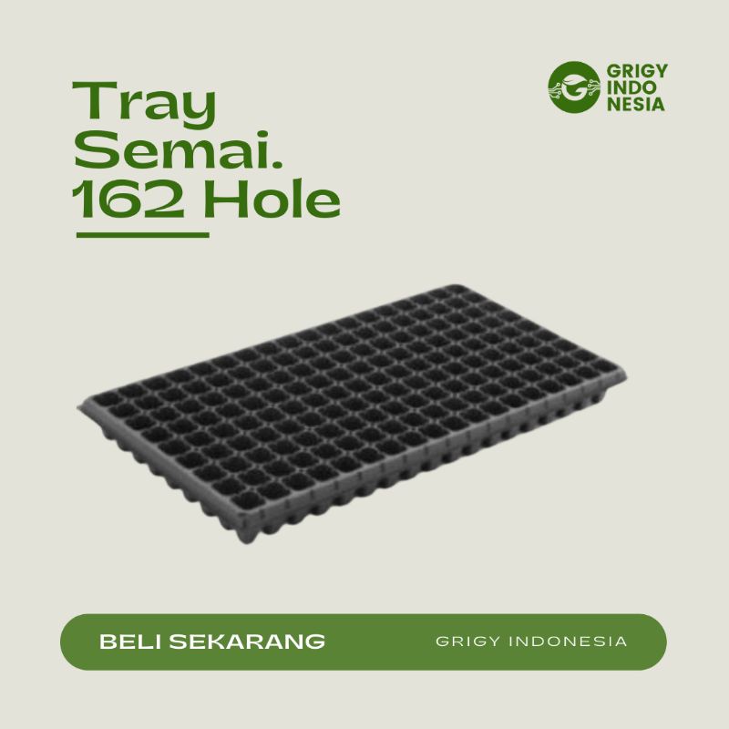TRAY SEMAI PEMBIBITAN 162 HOLE - SEEDLINGTRAY 162 HOLE