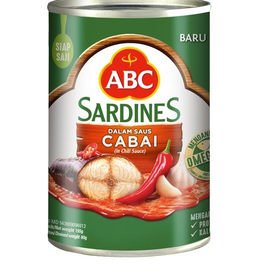 

Best Produk KYSQF ABC Sarden Saus Cabai 155 g - Multi Pack 3 pcs 94 ➶Ready stock