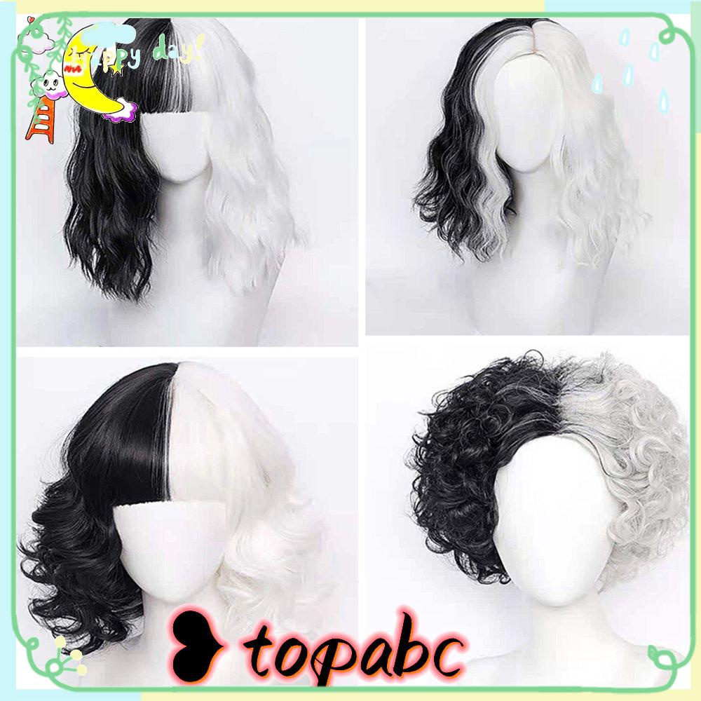 Top Wig Fashion Wanita Perempuan Helloween Cosplay