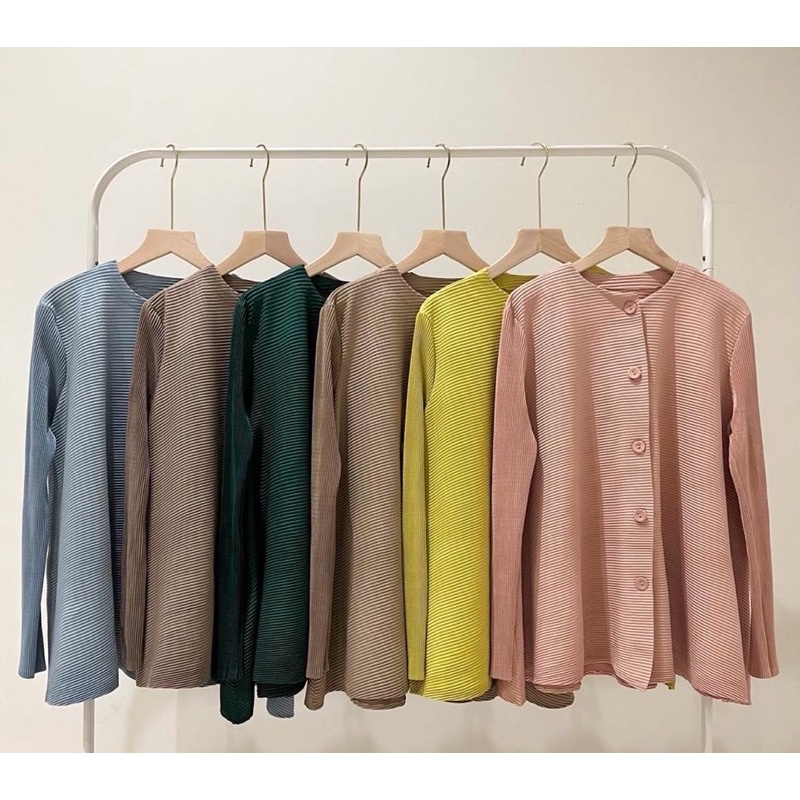 ayra pleats blouse / blouse plisket premium